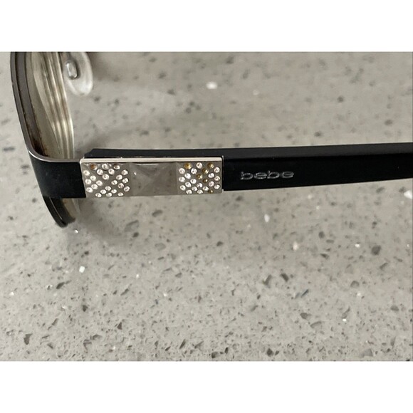 Bebe Eyeglass BB5083 (001) JET FADE 51 16 135 Love On The Rocks Black 8/B3 - Picture 3 of 13
